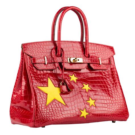 hermes china flag birkin|1stdibs Exclusive Hermès Birkin 35cm Braise “China Flag” .